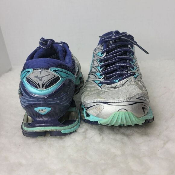 Mizuno Wave Prophecy 7.5 Women's Running Shoes Silver Grey J1GD180031 - Picture 8 of 9